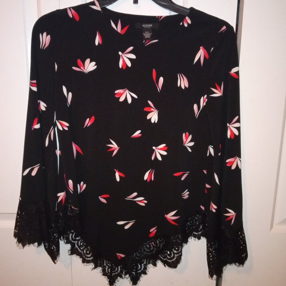 Alfani Blouse with Flowy Sleaves
